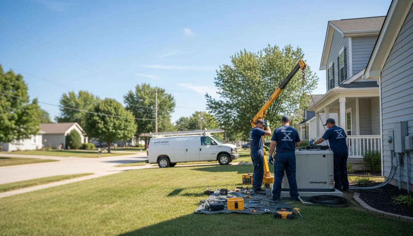 Generator Installation in West Valley, NY near me
